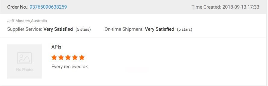 Customer Comments Customer Comments