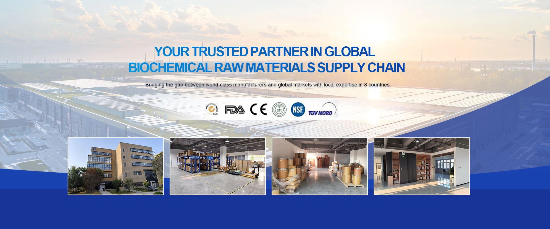 Supplier of biochemical raw materials